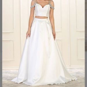 May Queen Maxi Skirt Two Piece Dress